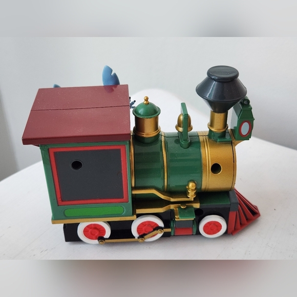 Disney Parks Stitch Steam Train Pullback Toy Never Used - Picture 3 of 5